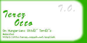 terez otto business card